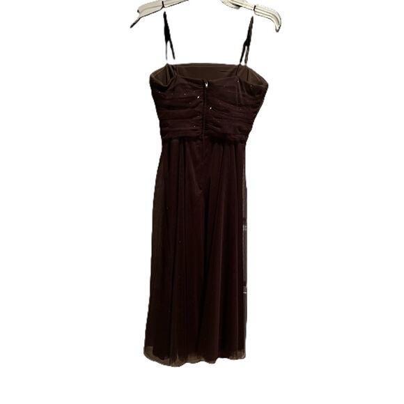 Vintage Jessica Howard Dress Womens Size 6 Brown - Picture 2 of 5